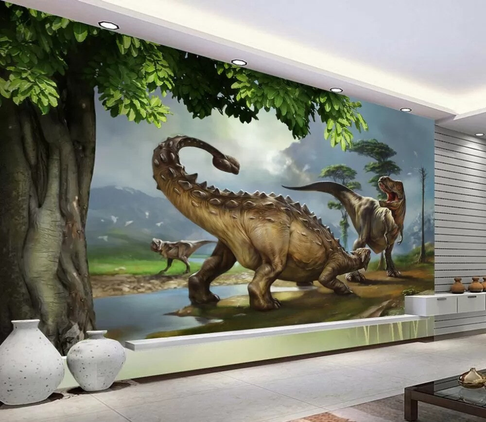 Dinosaurios junto al río — interior 1