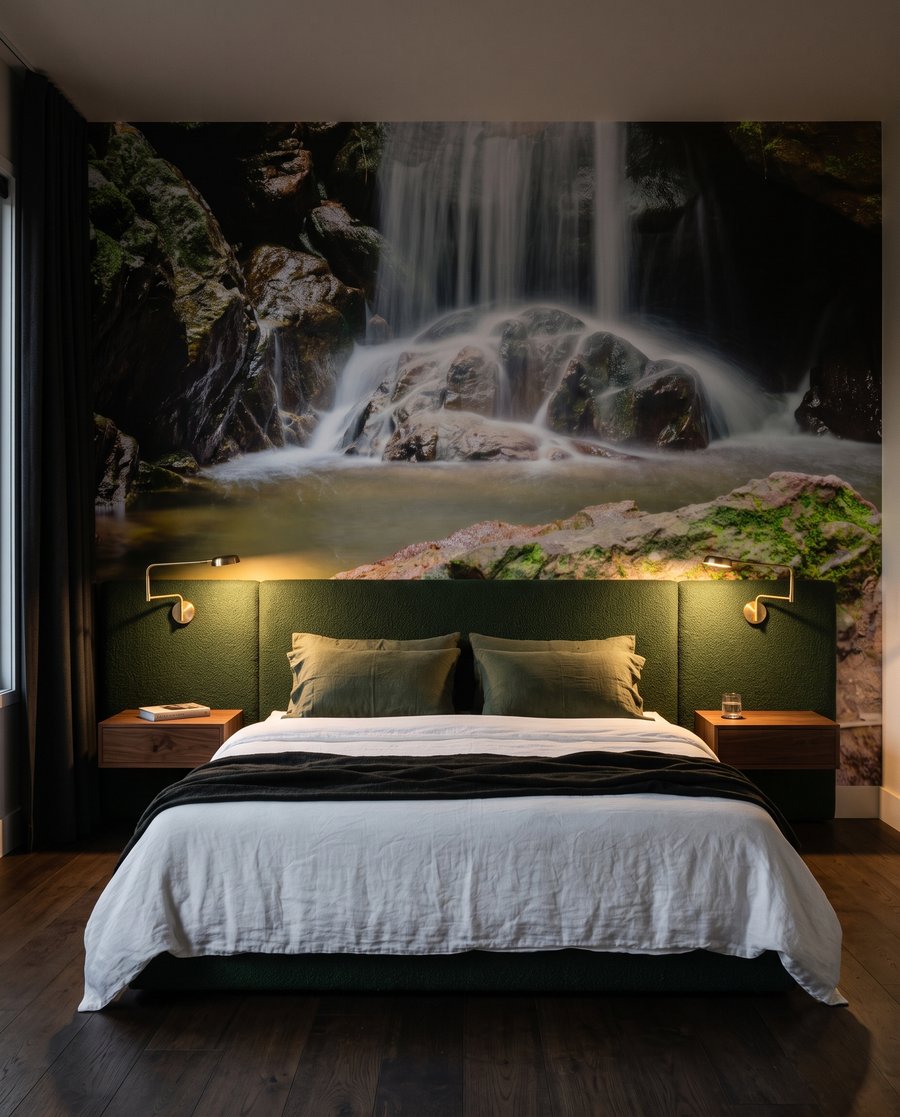 Arroyo en sombra verde — interior 2