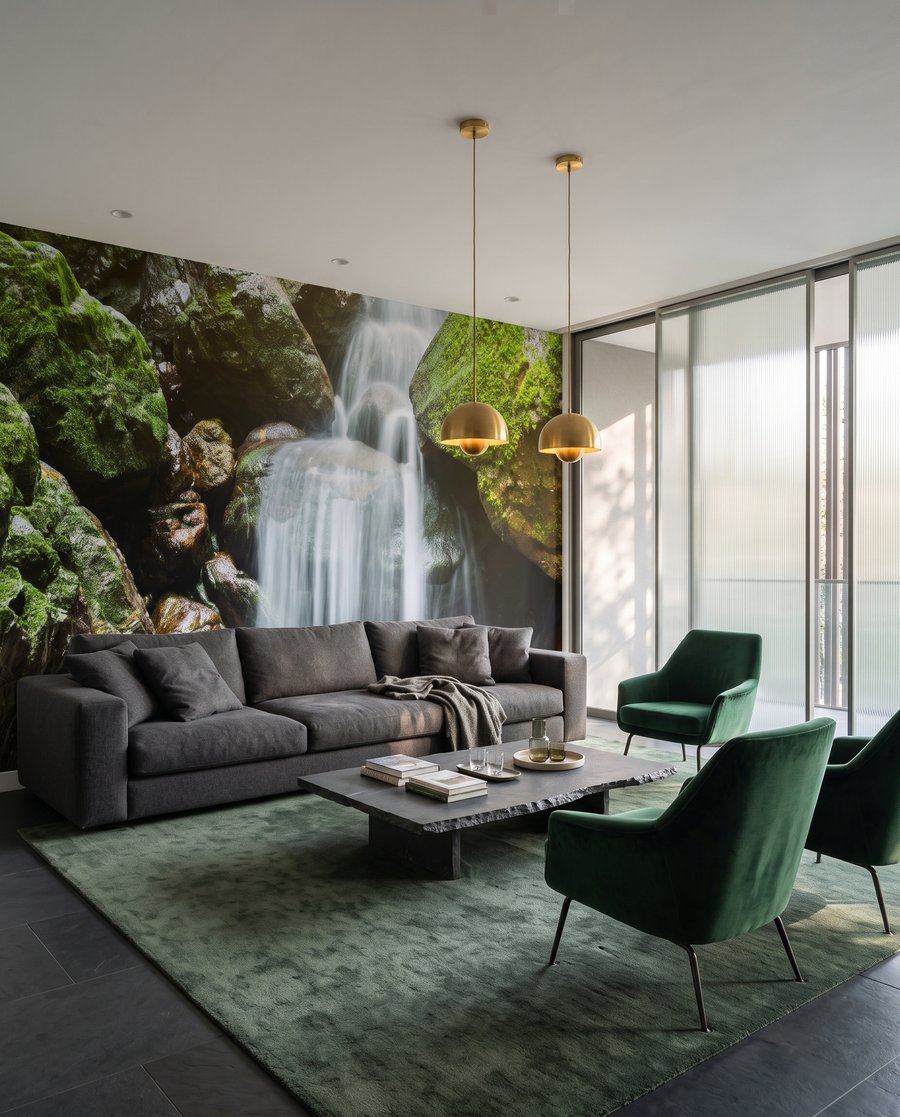 Arroyo en sombra verde — interior 3