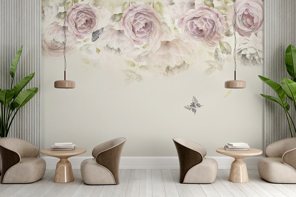 Rosas sobre una mariposa — interior 3