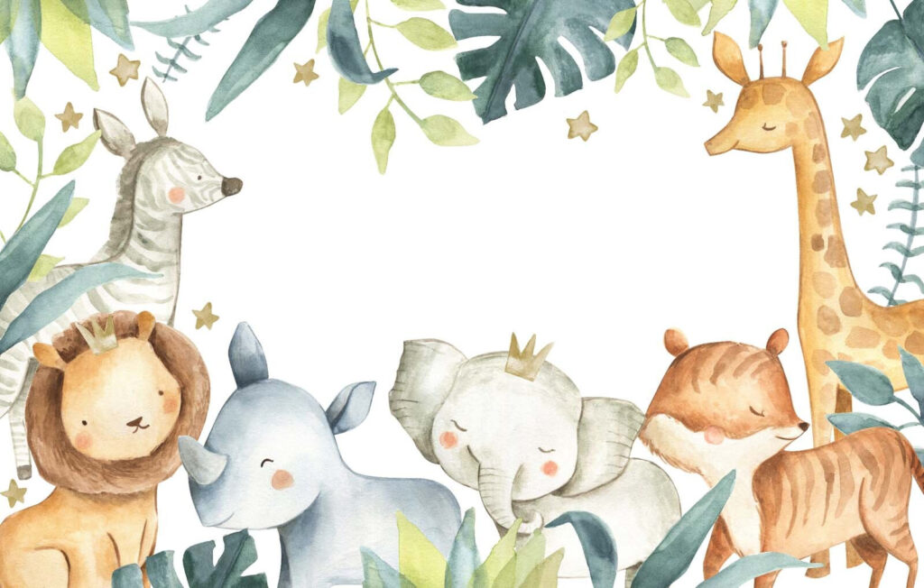 Animales de la selva — diseño completo