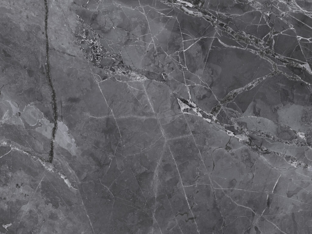 Gris con vetas profundas — diseño completo