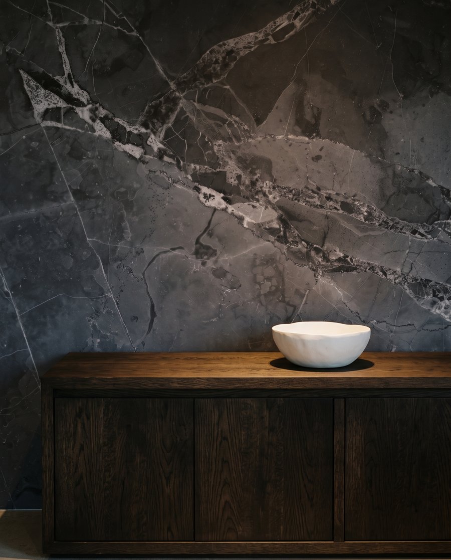 Gris con vetas profundas — detalle