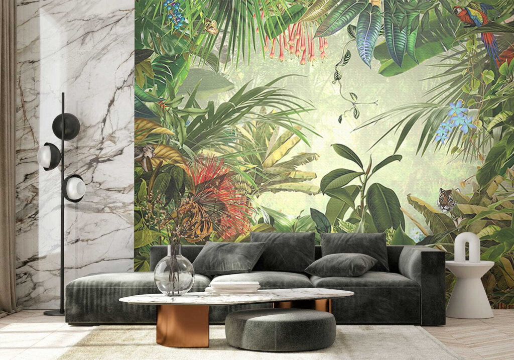 Selva densa y luz — interior 1