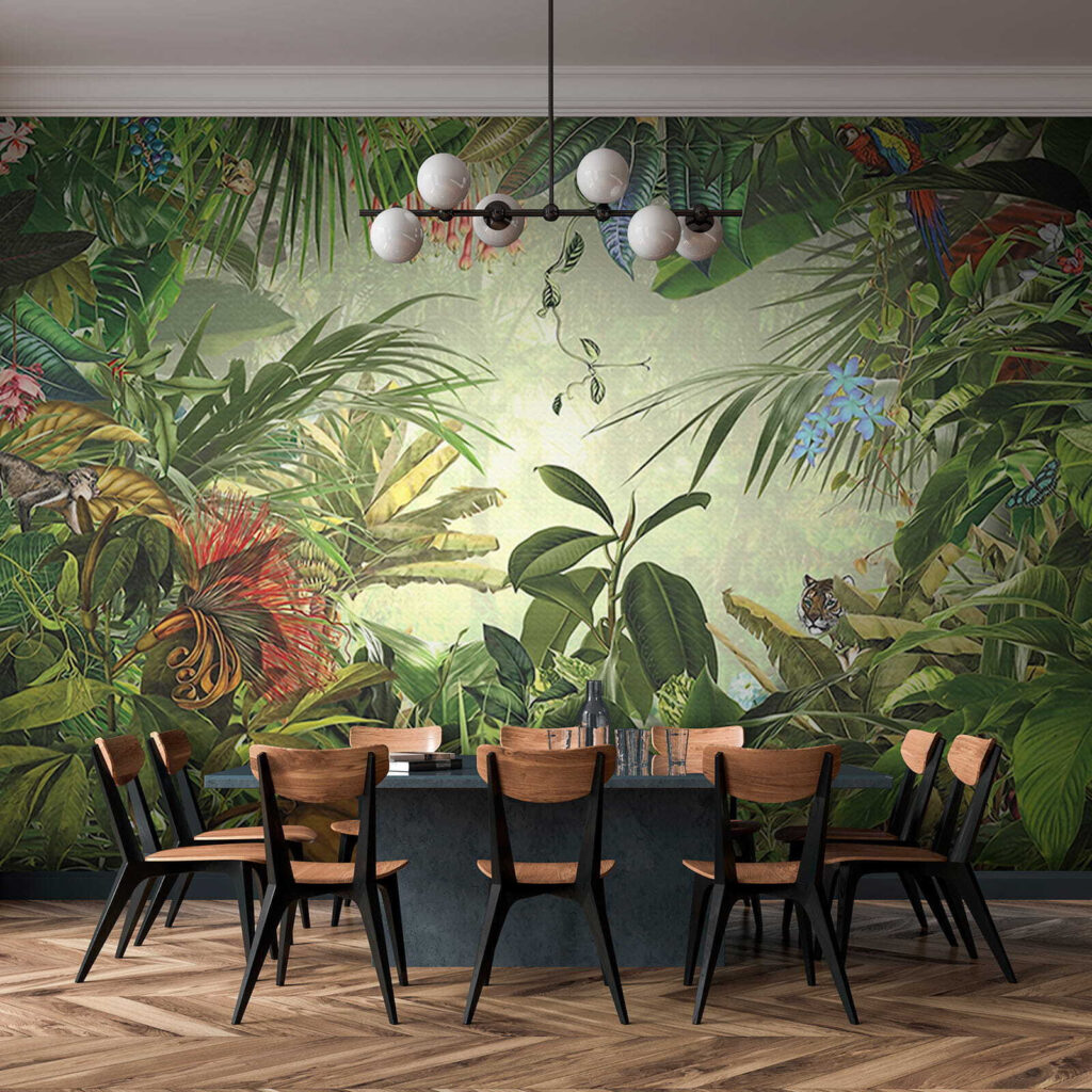Selva densa y luz — interior 9