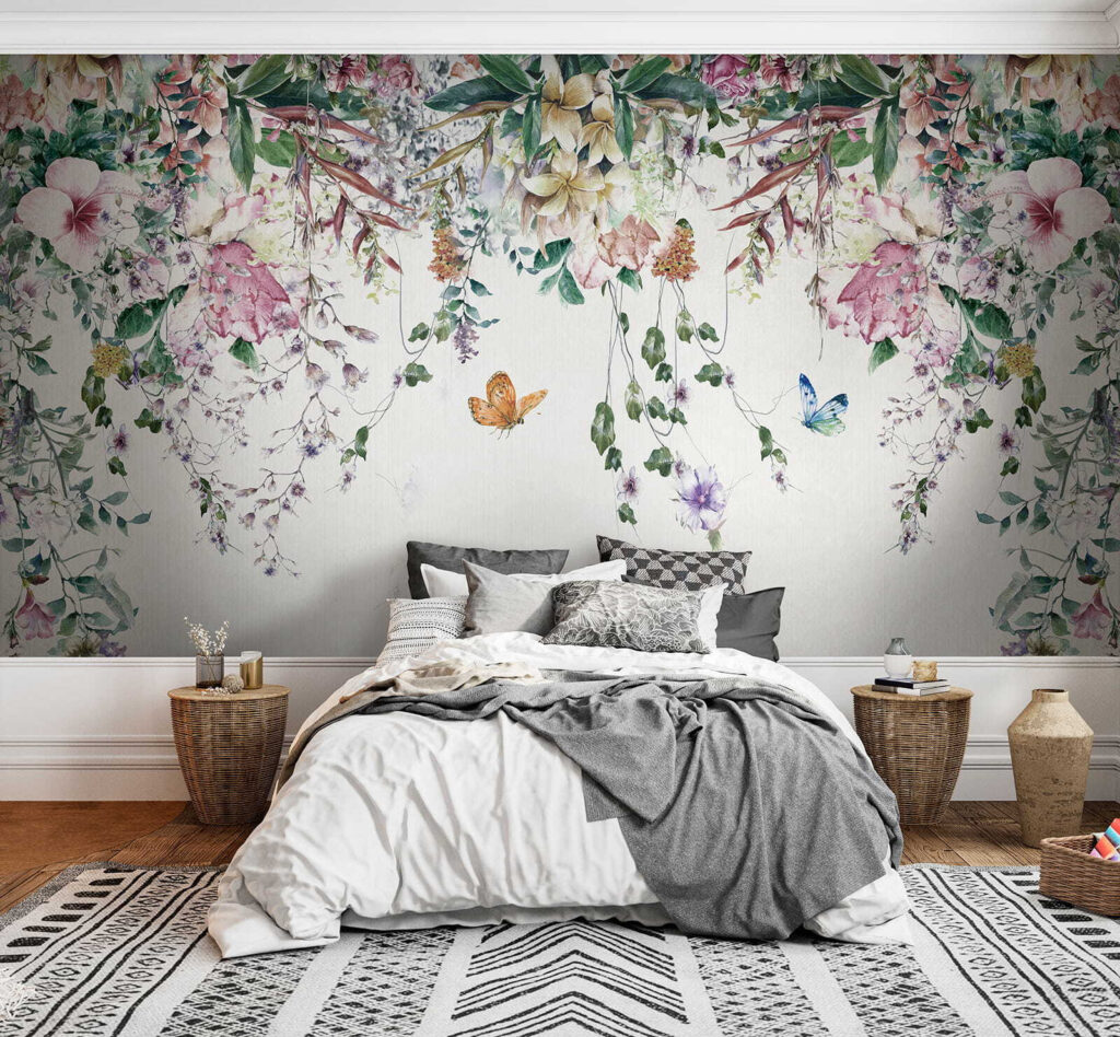 Guirnaldas con mariposas — interior 3