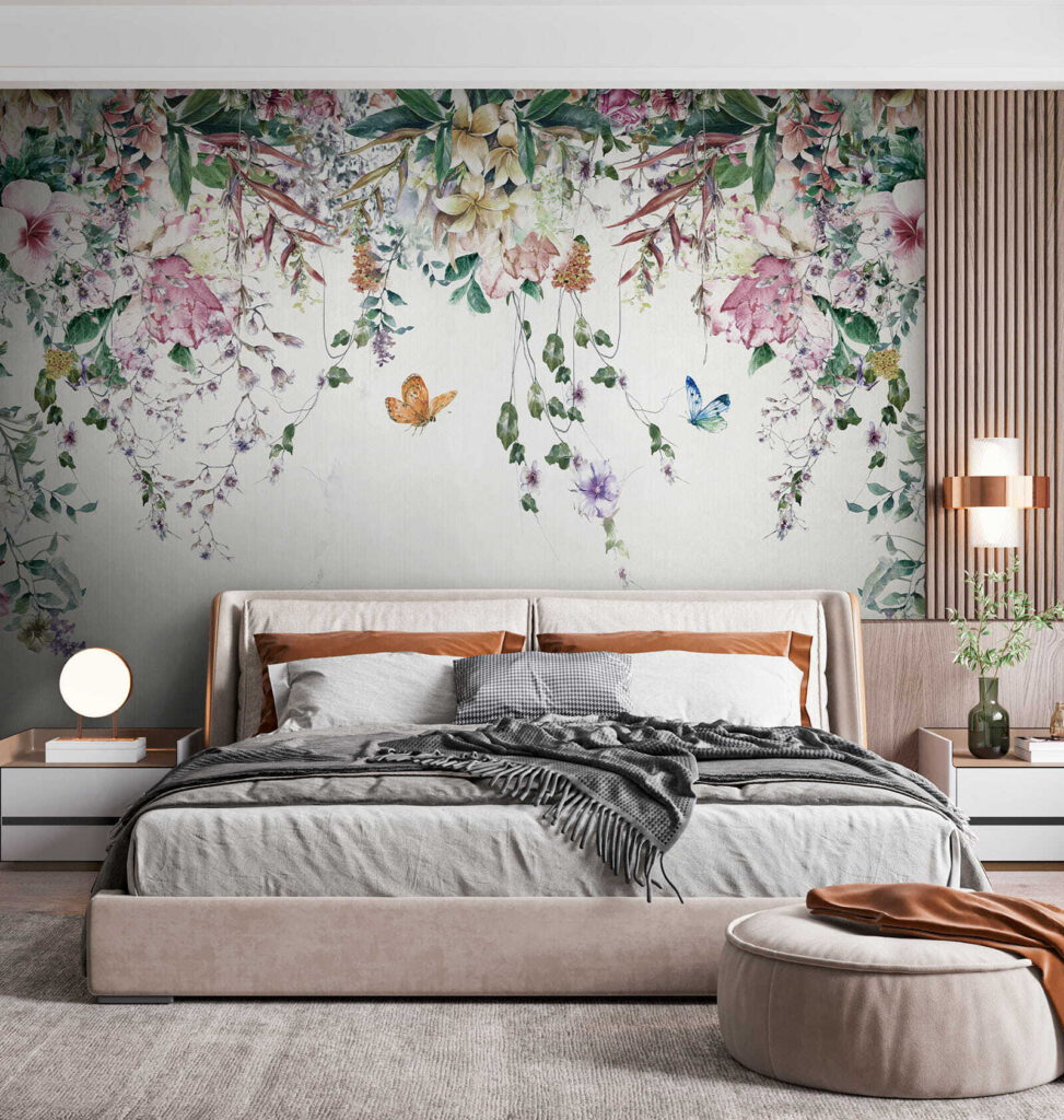 Guirnaldas con mariposas — interior 5