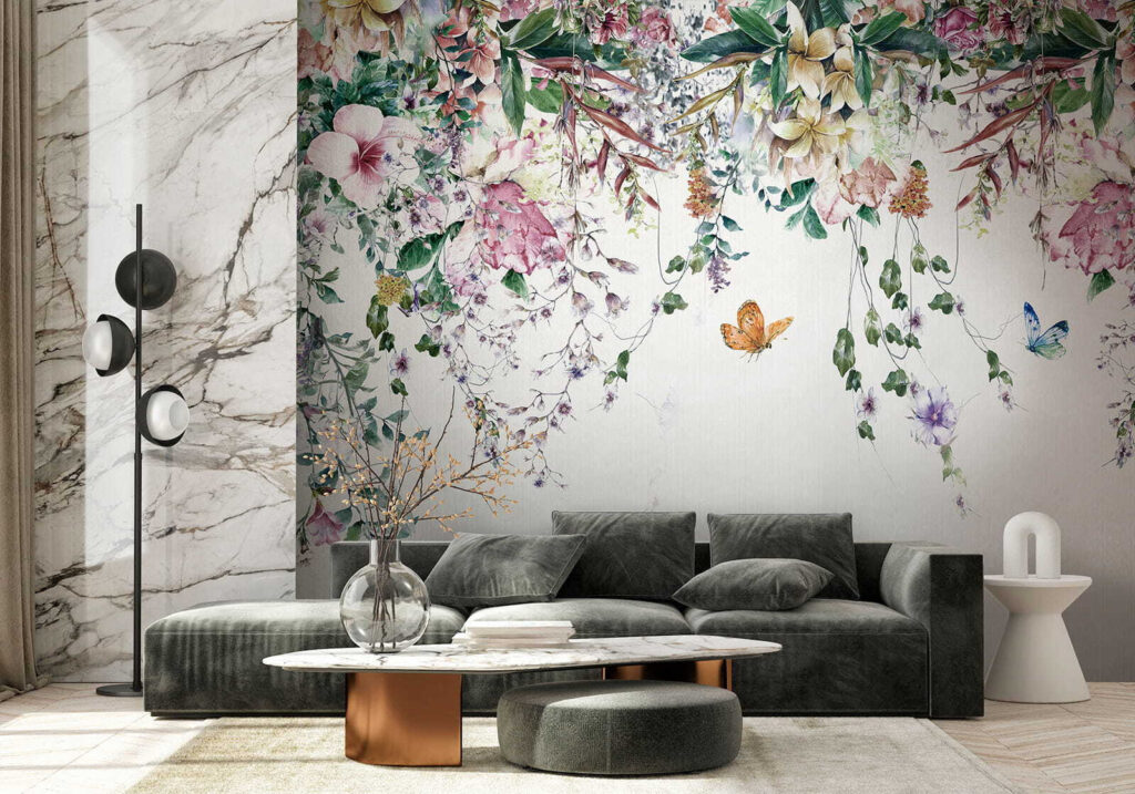 Guirnaldas con mariposas — interior 7