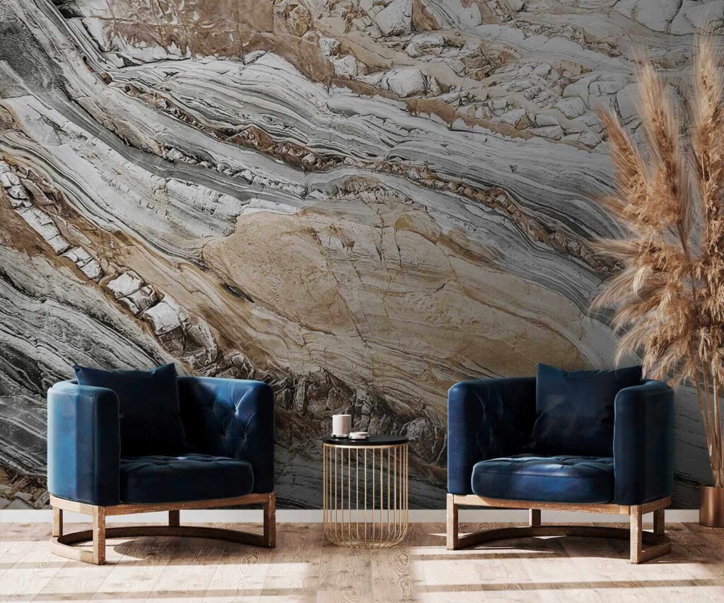 Piedra en capas grises — interior 7