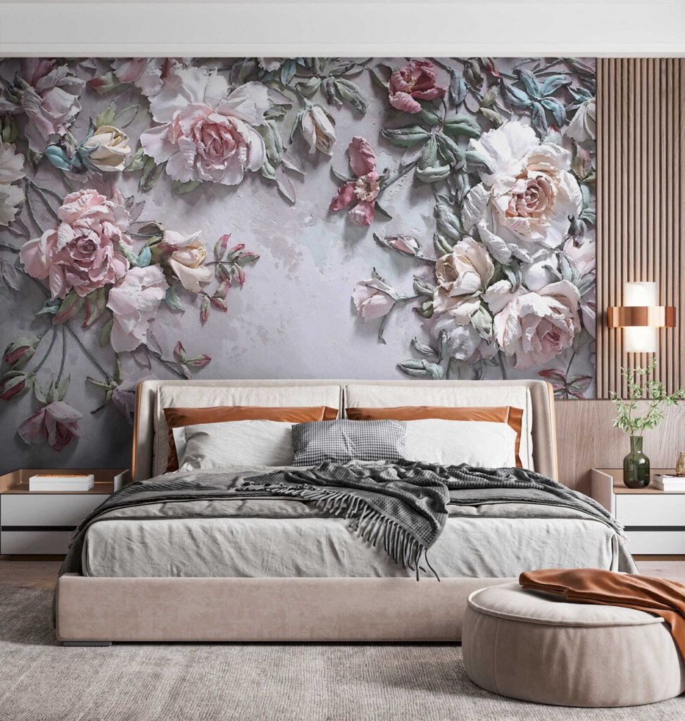 Rosas colgantes rosa antiguo — interior 4