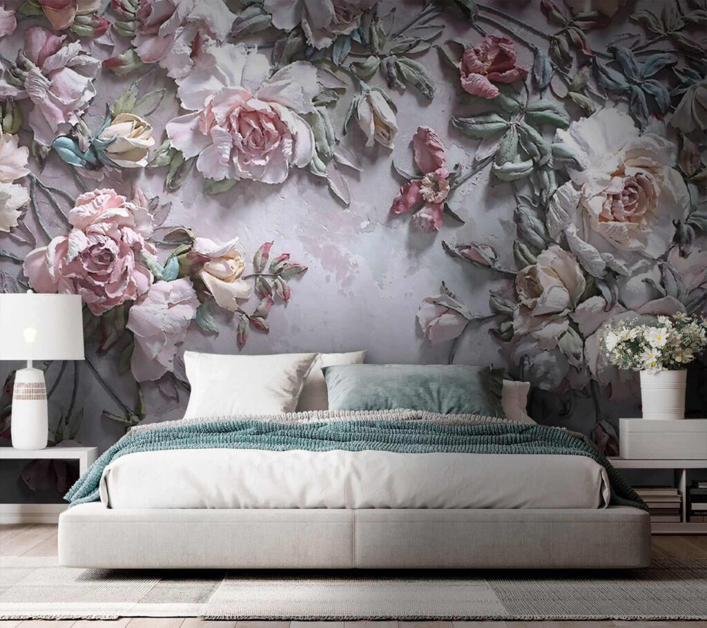 Rosas colgantes rosa antiguo — interior 6
