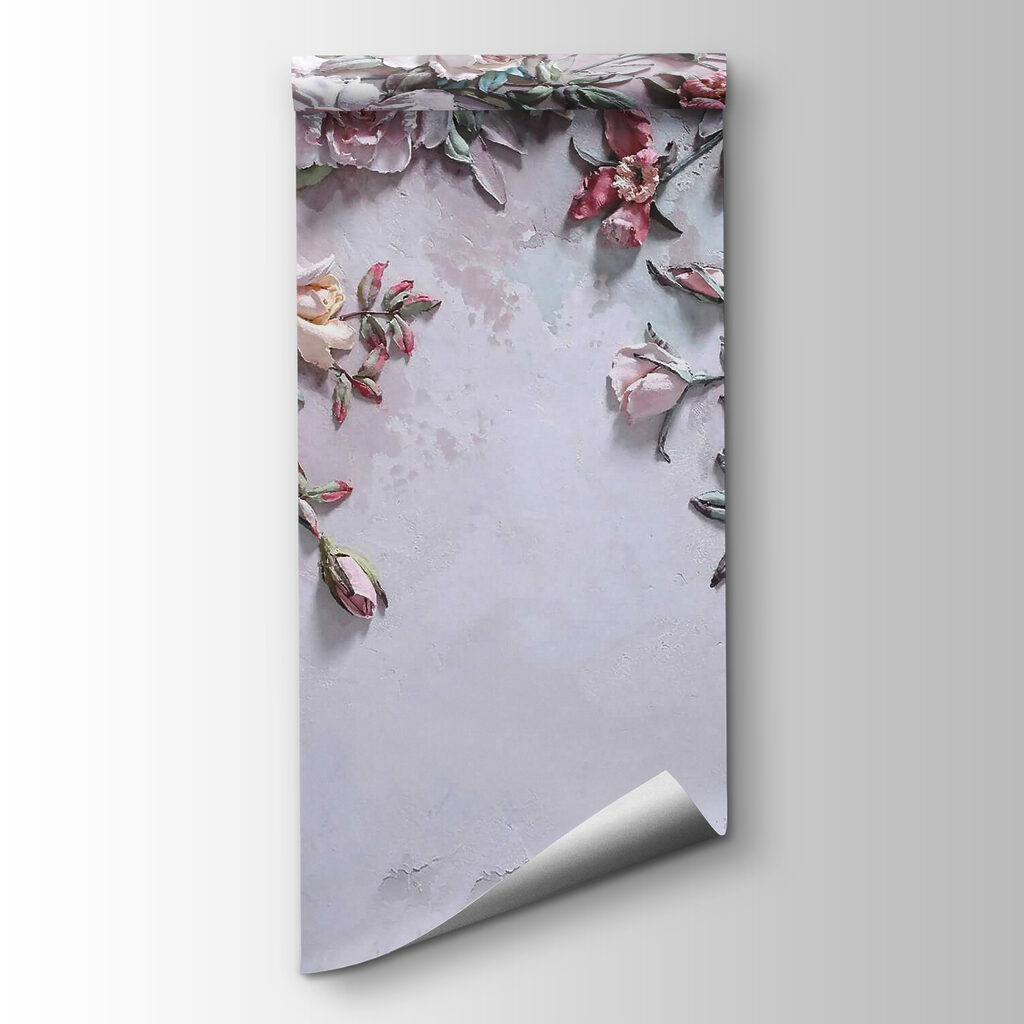 Rosas colgantes rosa antiguo — vista del producto
