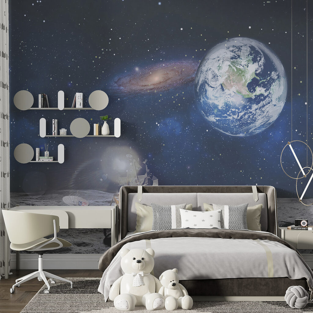 Tierra sobre la Luna — interior 3