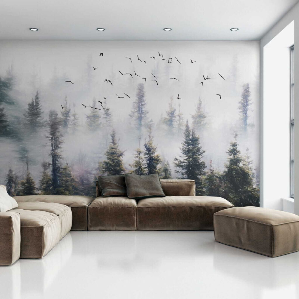 Pinos en la bruma — interior 7