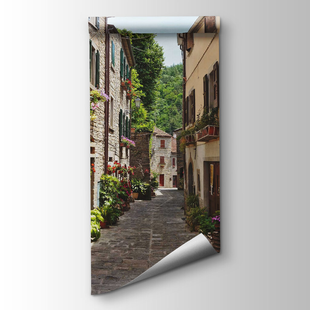 Callejón con flores — vista del producto