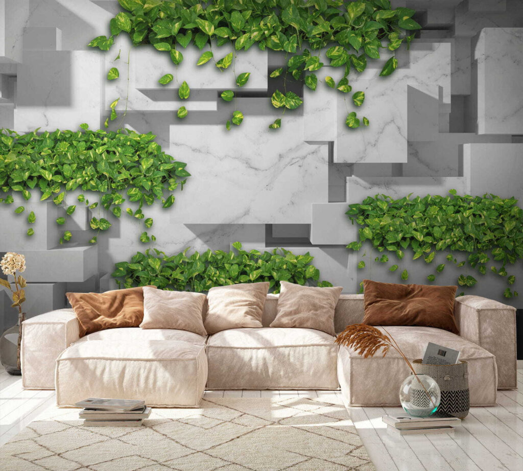 Hiedra entre bloques — interior 6