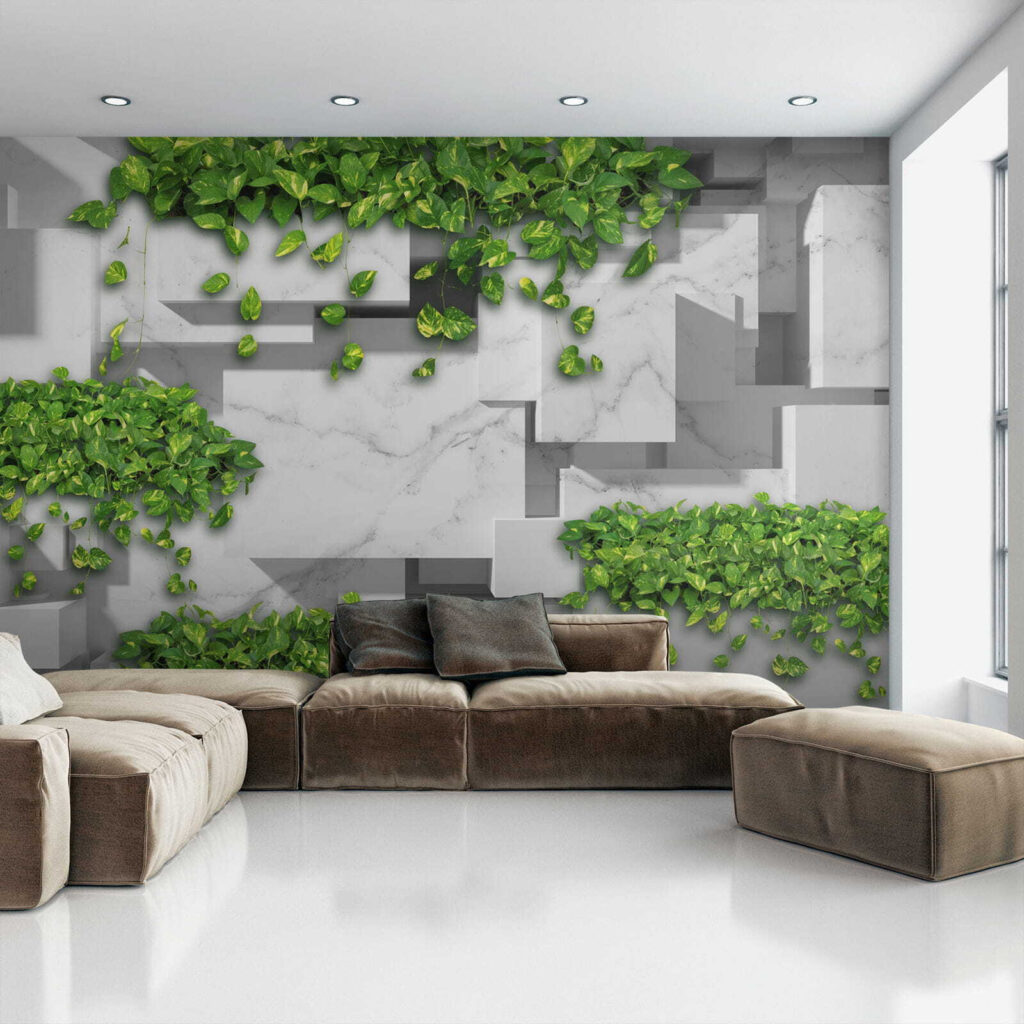 Hiedra entre bloques — interior 7