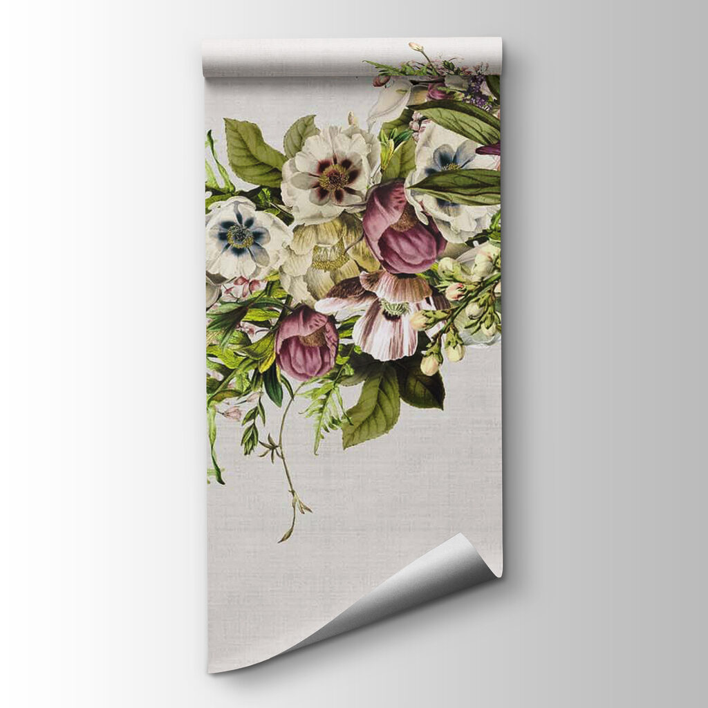 Mariposas junto a flores — vista del producto
