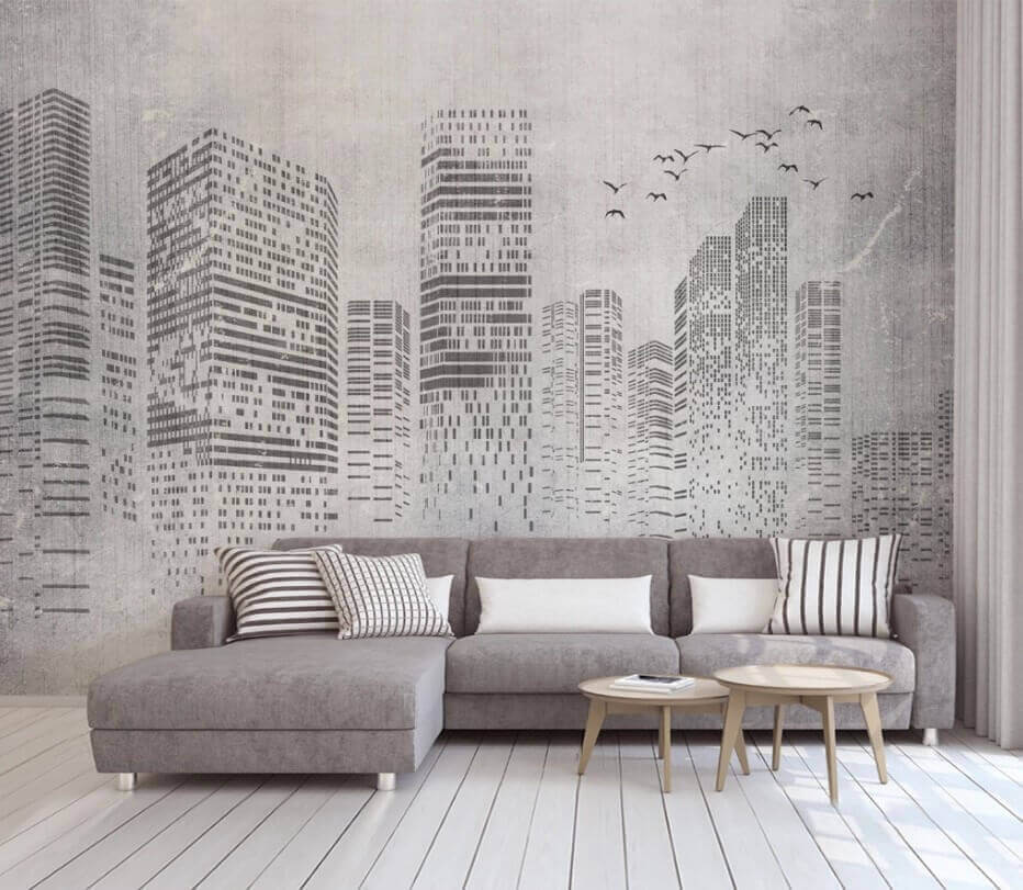 Fachadas urbanas en gris — interior 3