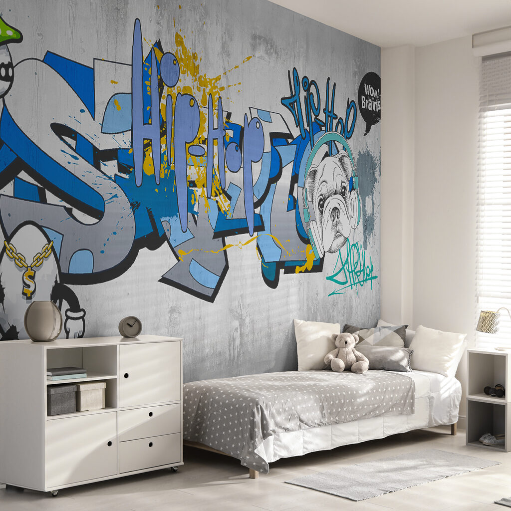 Letras urbanas con figuras — interior 4