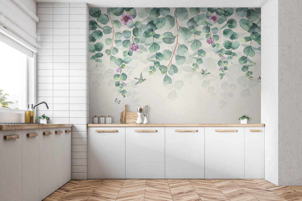 Ramas colgantes lilas — interior 1