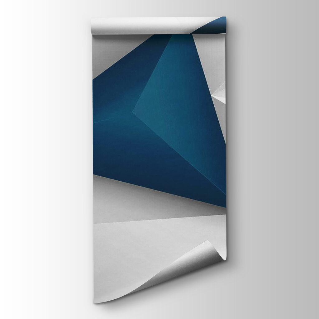 Facetas azules y blancas — vista del producto