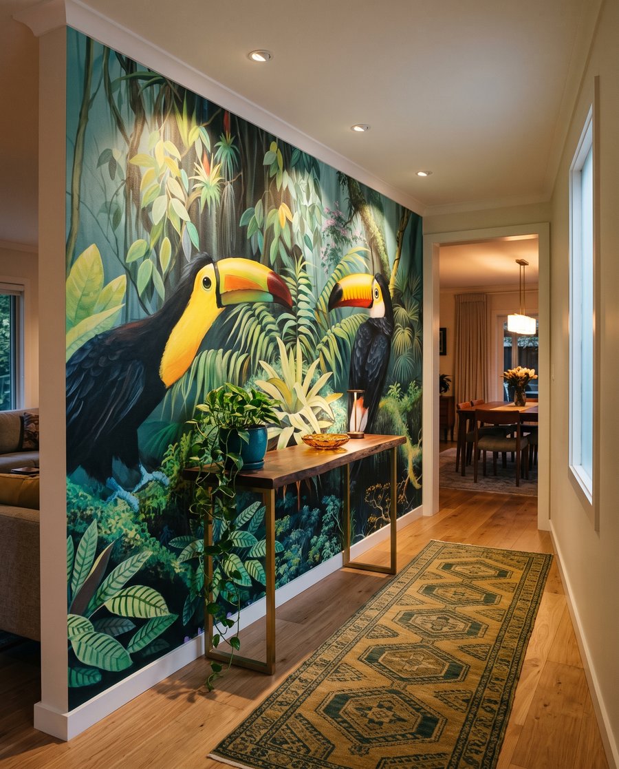 Tucanes junto al agua — interior 4