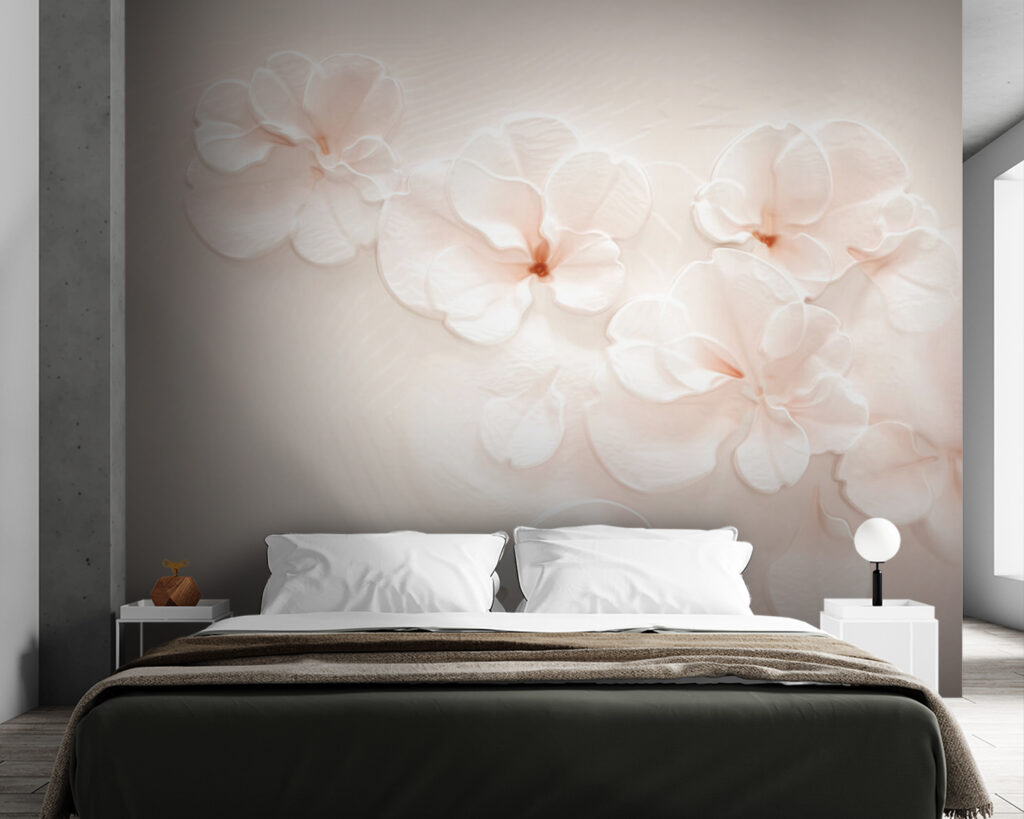 Flores flotantes sobre agua — interior 2