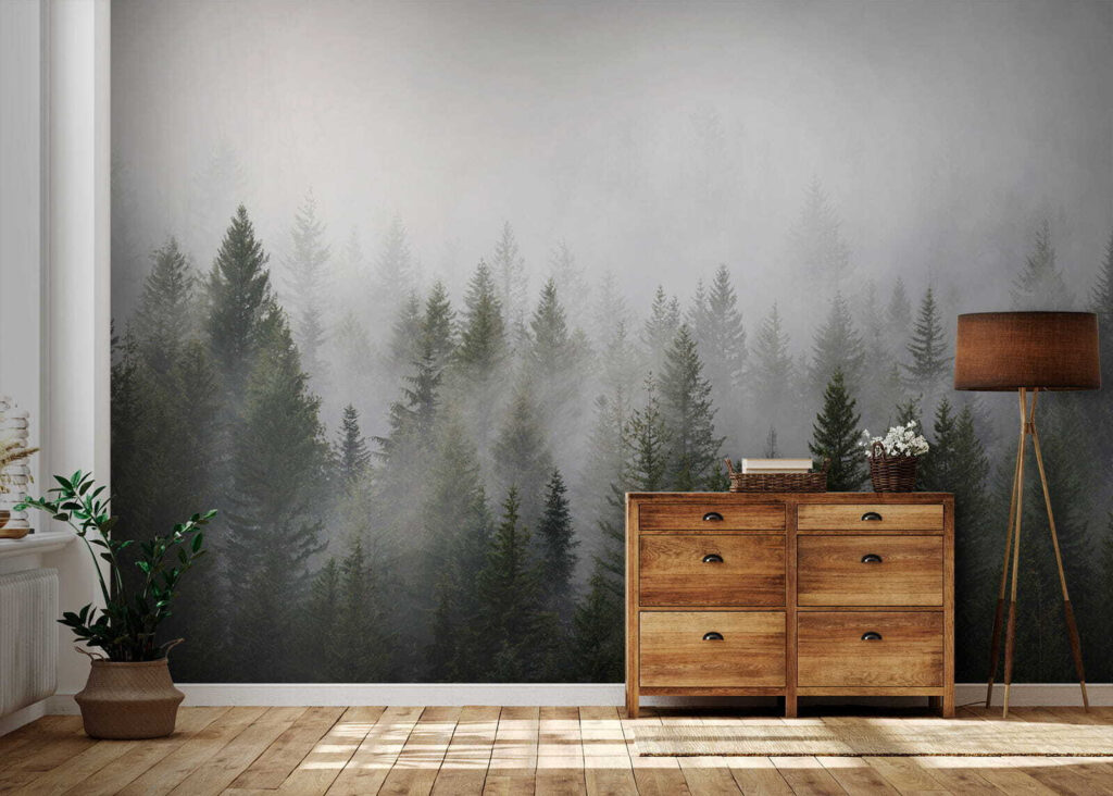 Bruma sobre el bosque — interior 5