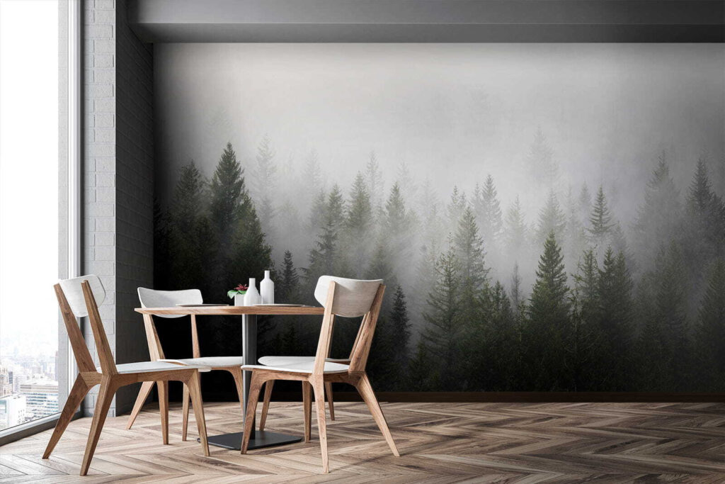 Bruma sobre el bosque — interior 7