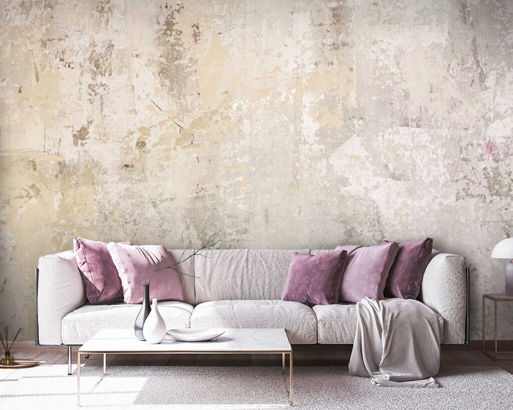 Manchas claras sobre beige en un interior