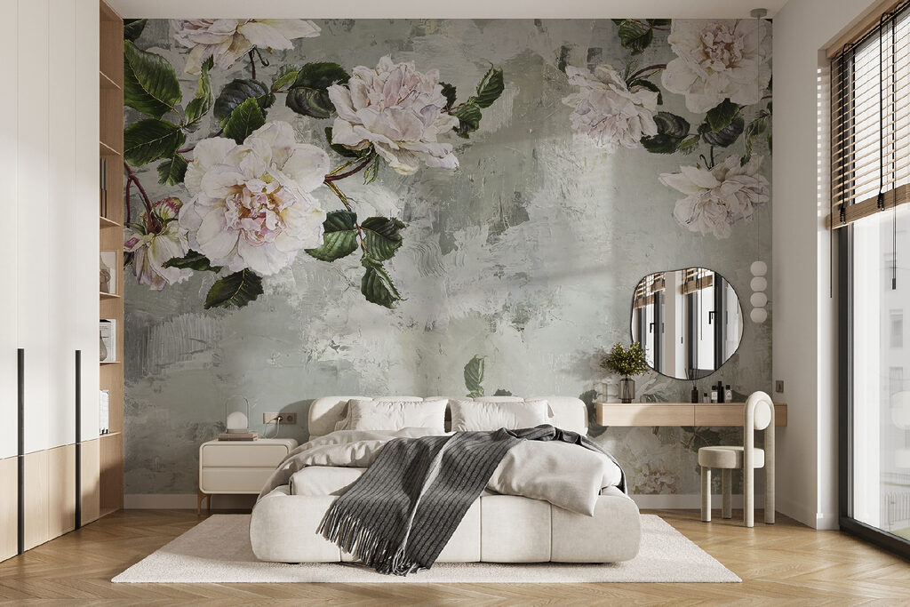 Flores claras en ramas — interior 10