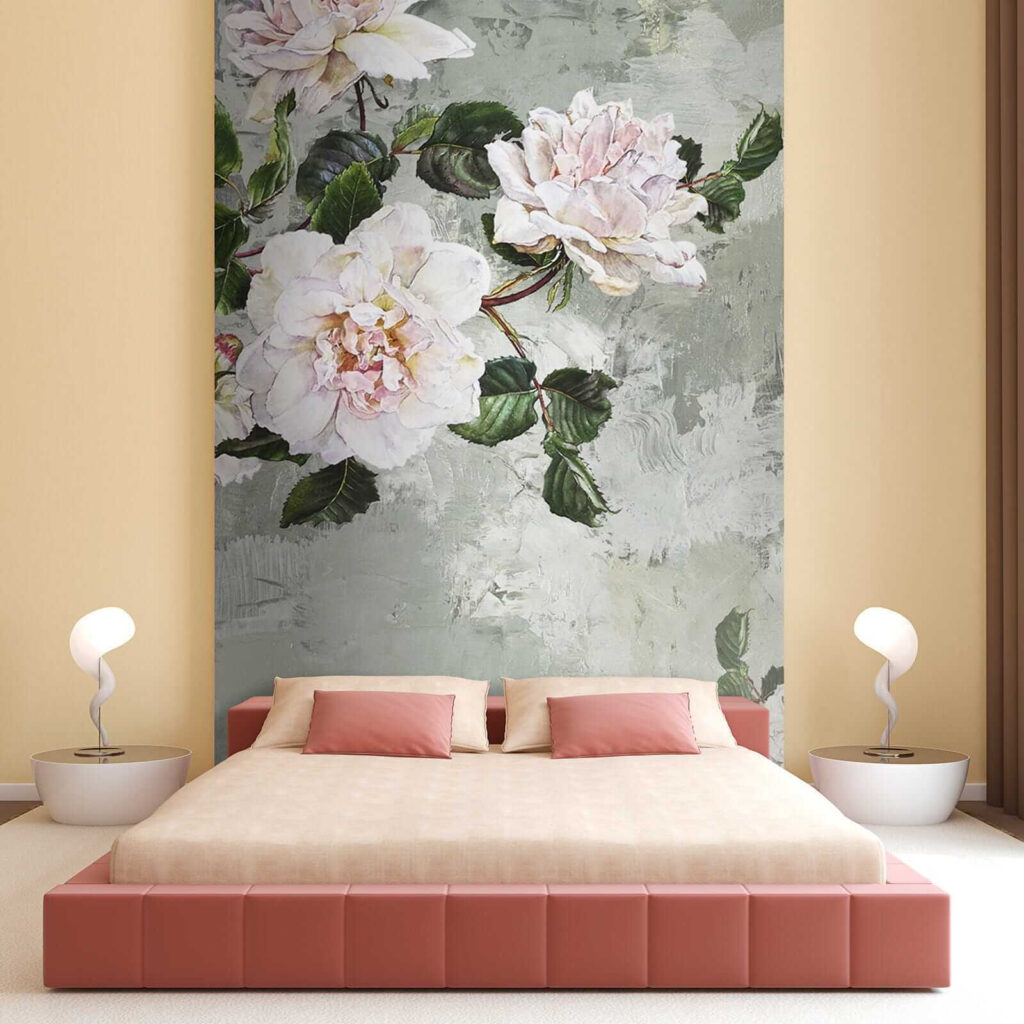 Flores claras en ramas — interior 4