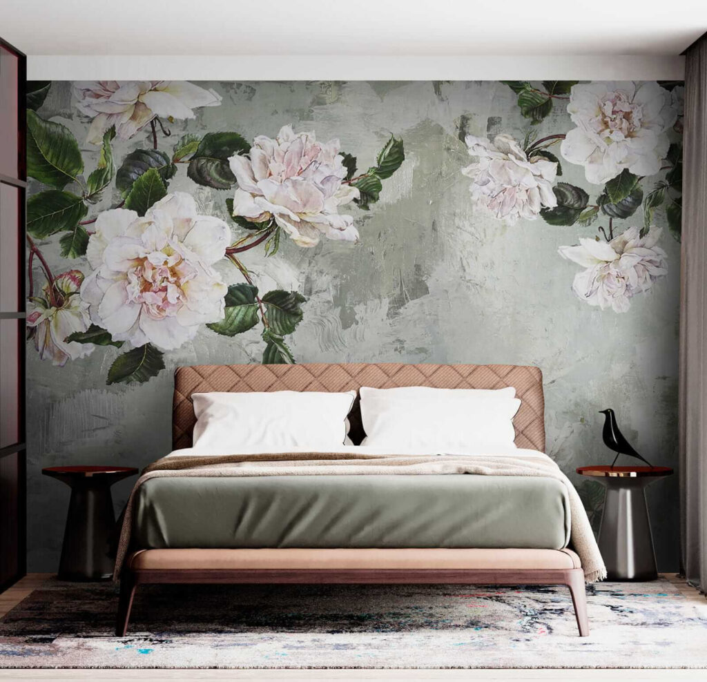 Flores claras en ramas — interior 5