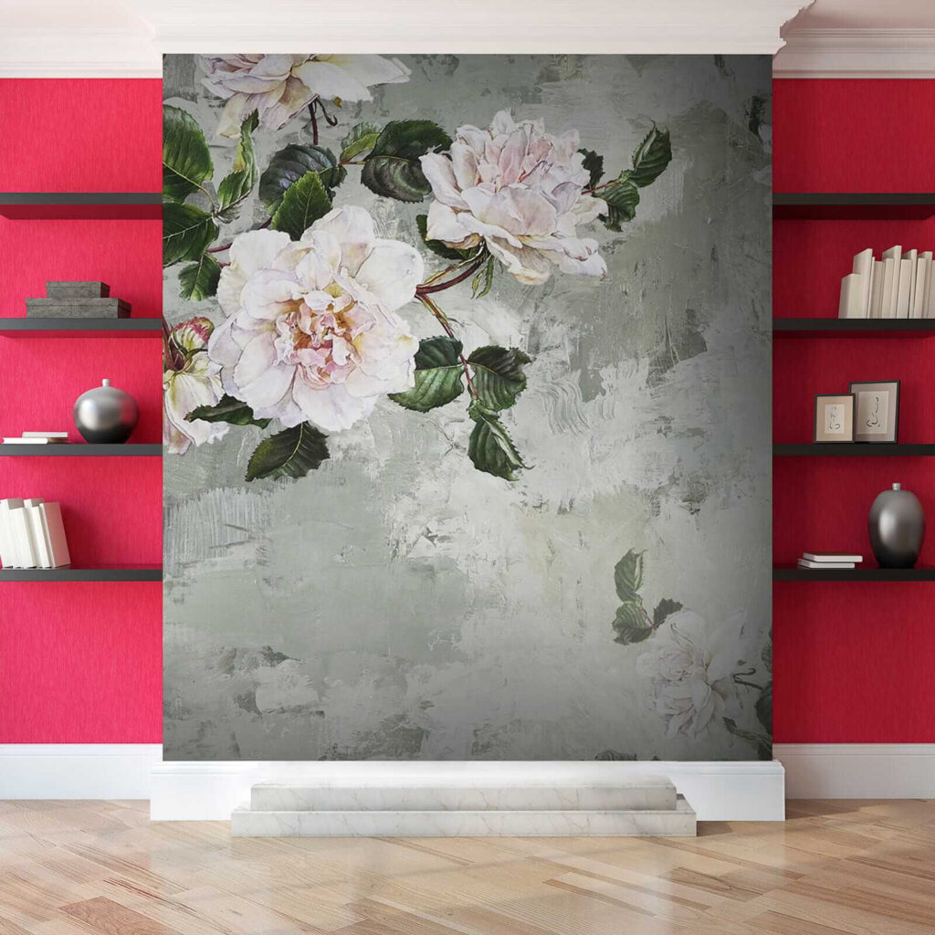 Flores claras en ramas — interior 6