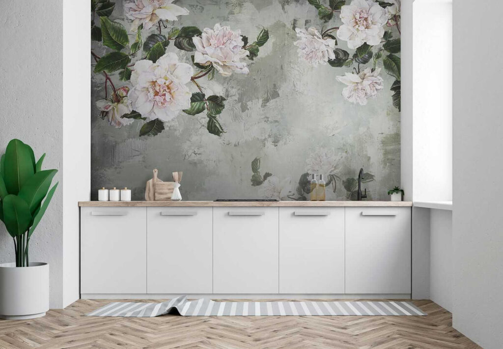 Flores claras en ramas — interior 7