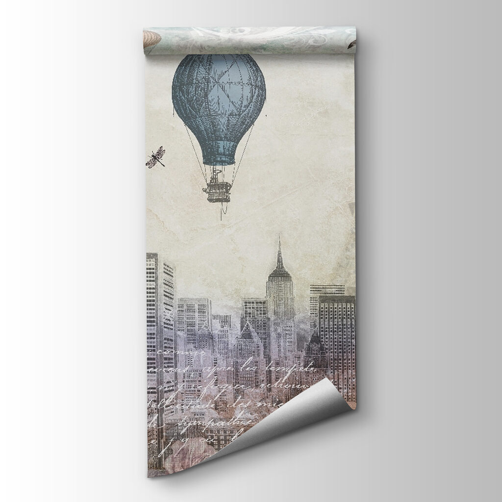Globos sobre la ciudad — vista del producto