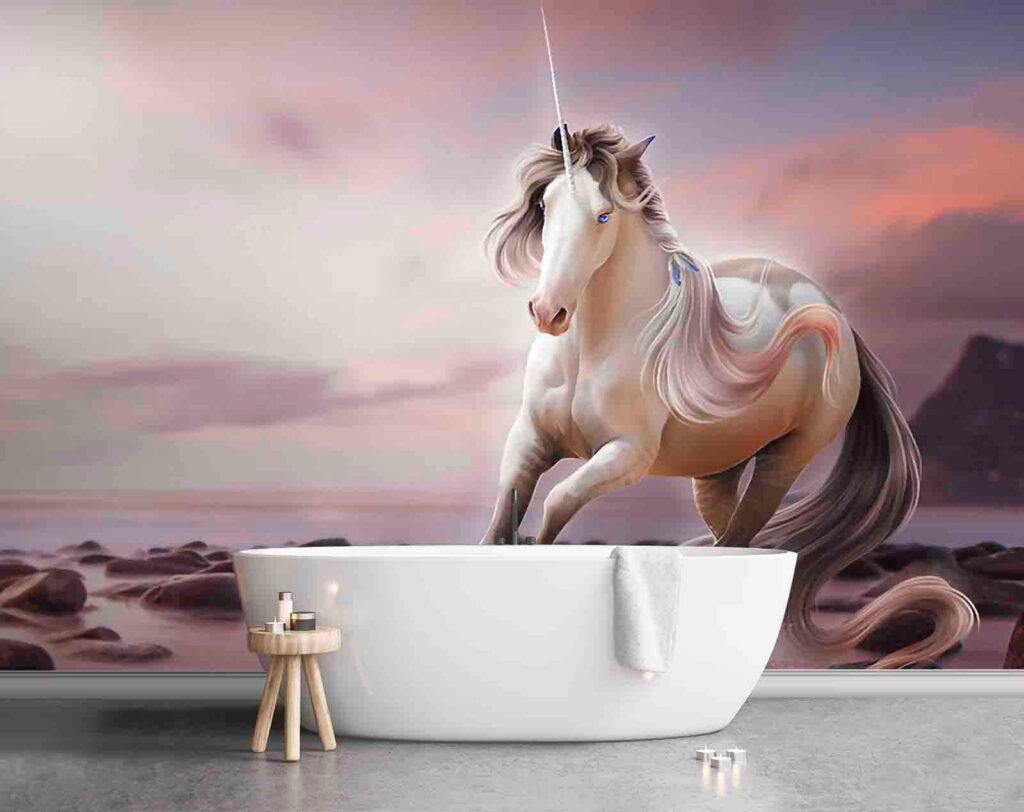 Unicornio junto al mar — interior 1