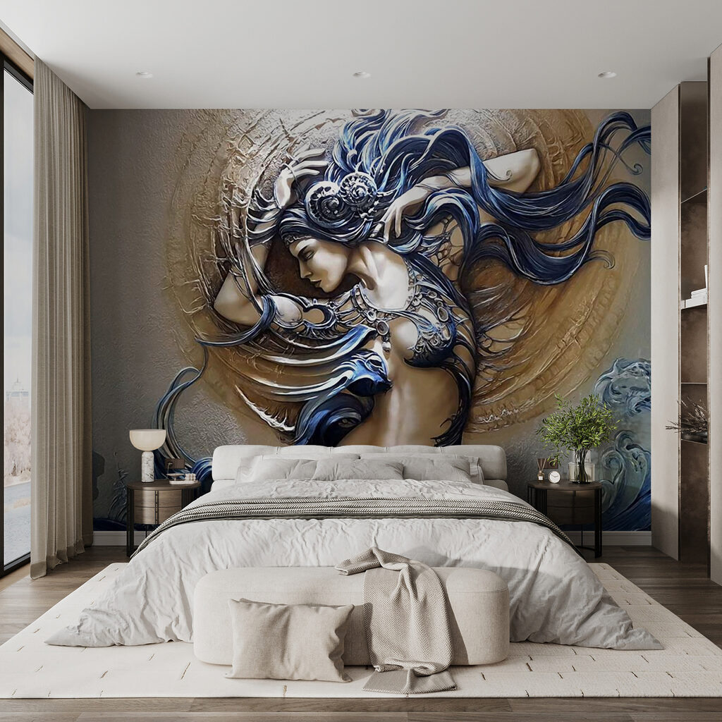 Mujer con rizos ondulados — interior 6