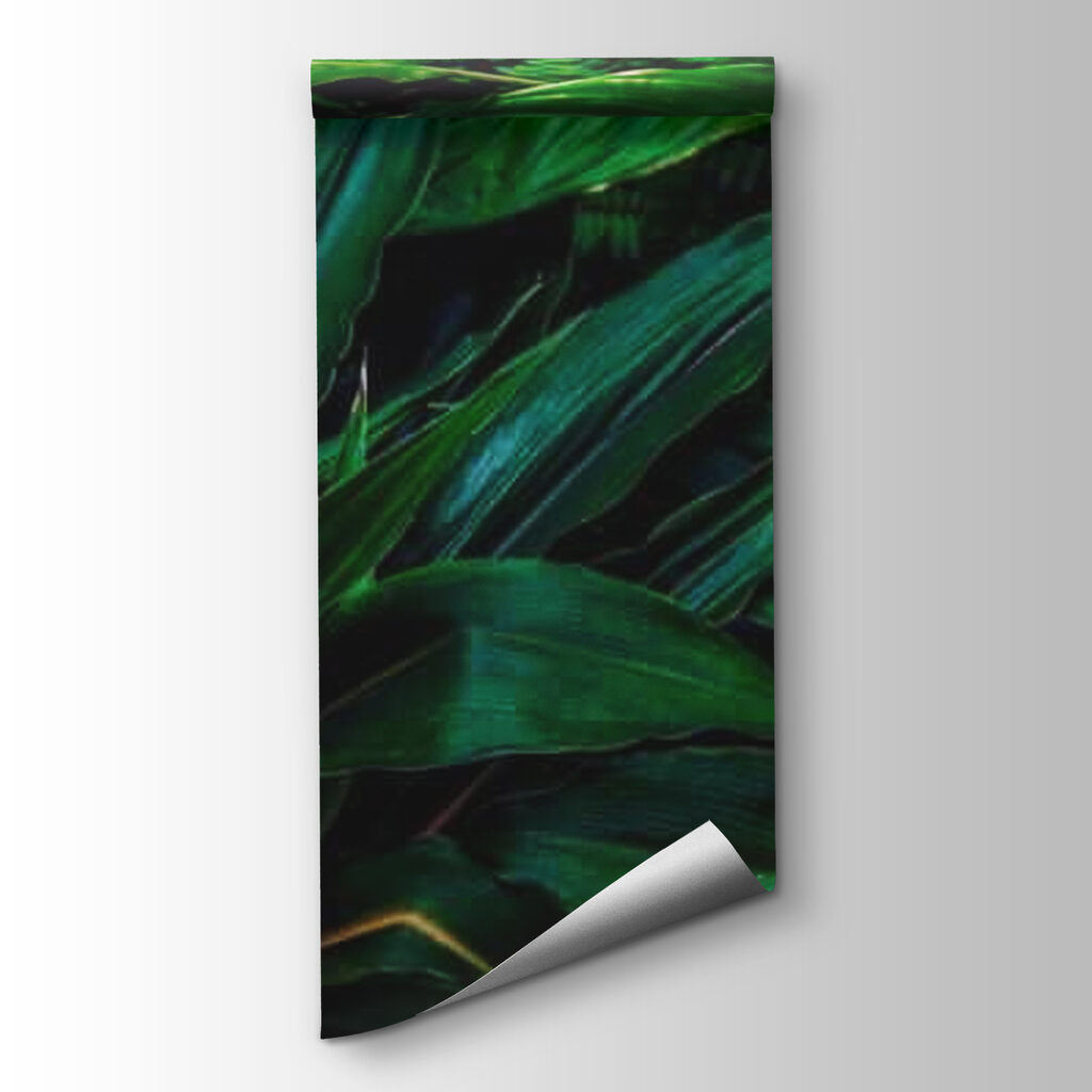 Hojas verde oscuro — vista del producto
