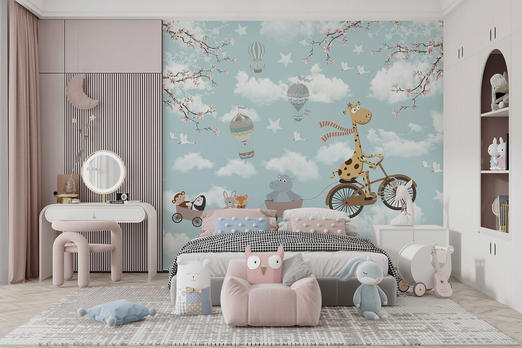 Jirafa en bici — interior 3