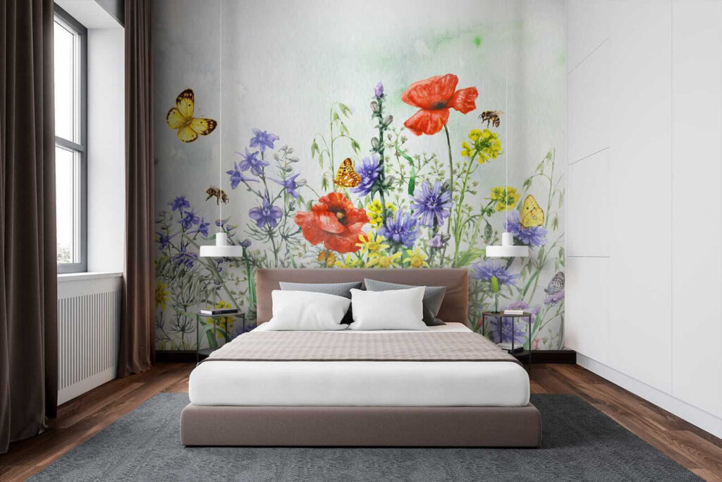 Campo de flores coloridas — interior 3