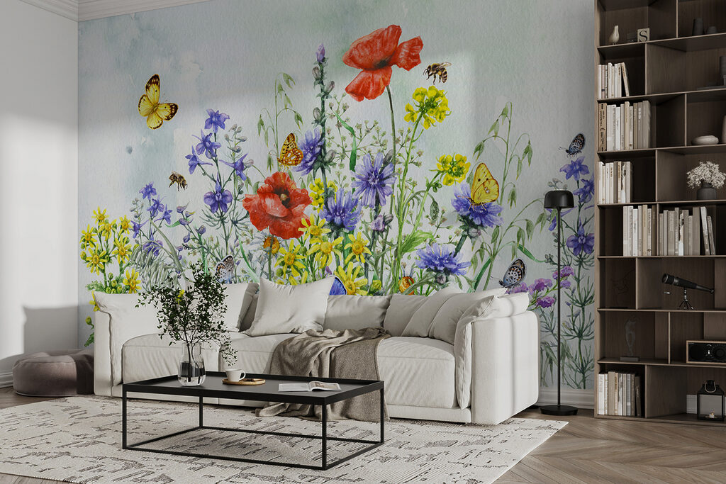 Campo de flores coloridas — interior 10