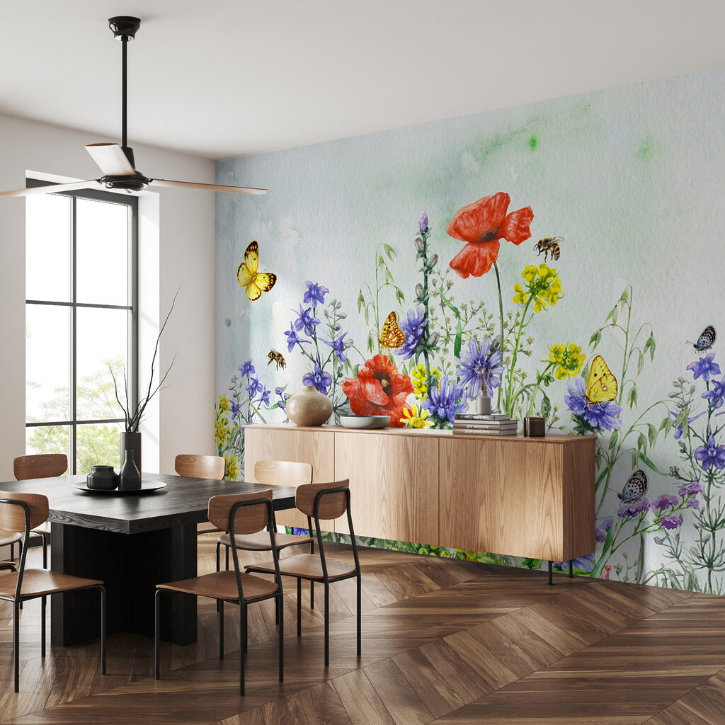 Campo de flores coloridas — interior 11