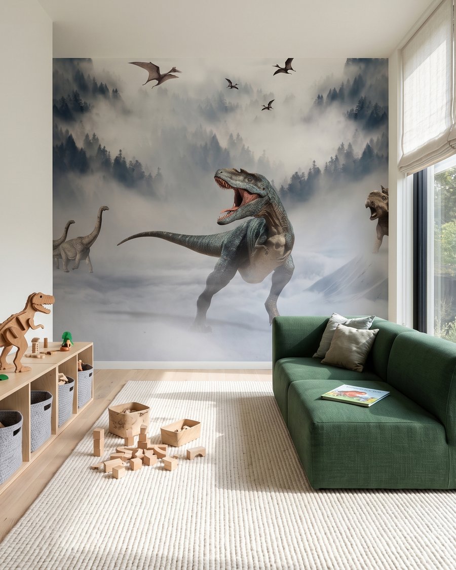 Dinosaurios en la niebla — interior 2