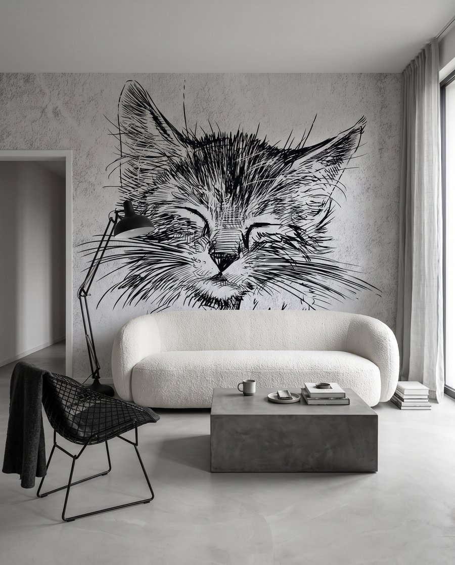 Gatito adormilado — interior 3