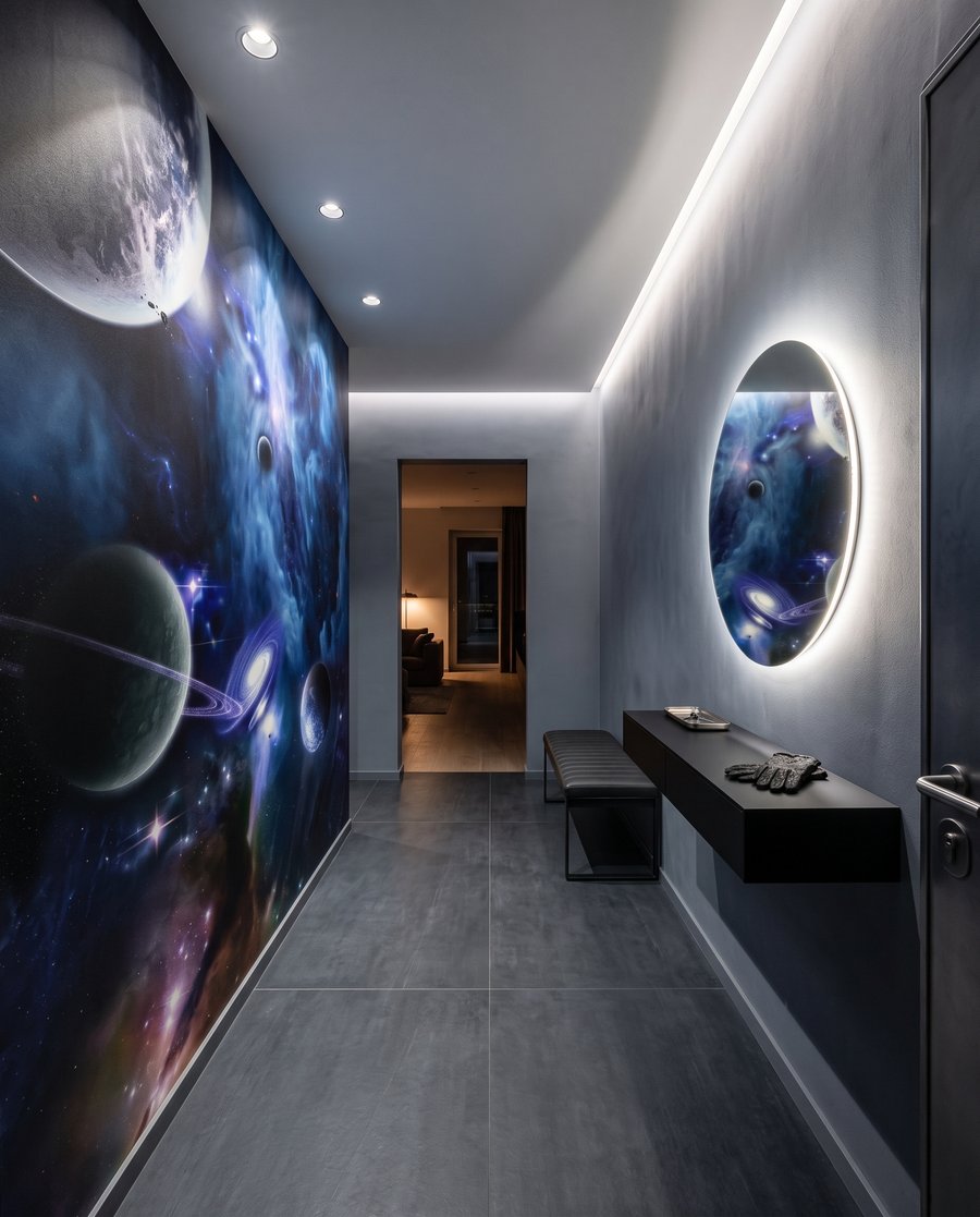 Universo en azul violeta — interior 3