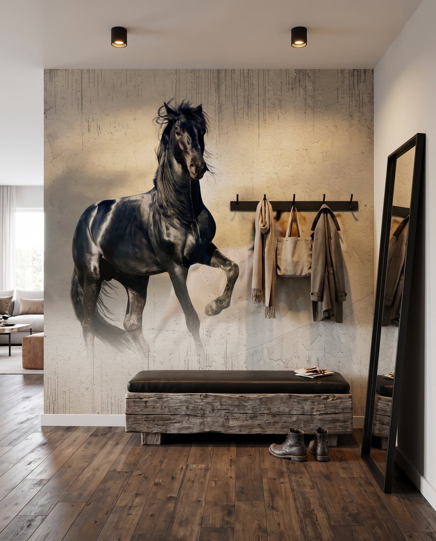 Caballos en la luz — interior 6