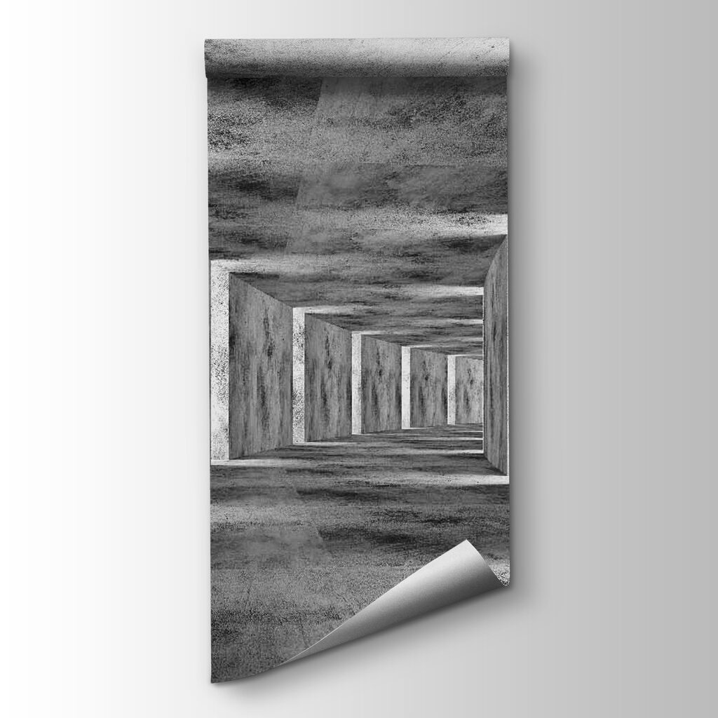 Pasillo cuadrado en gris — vista del producto