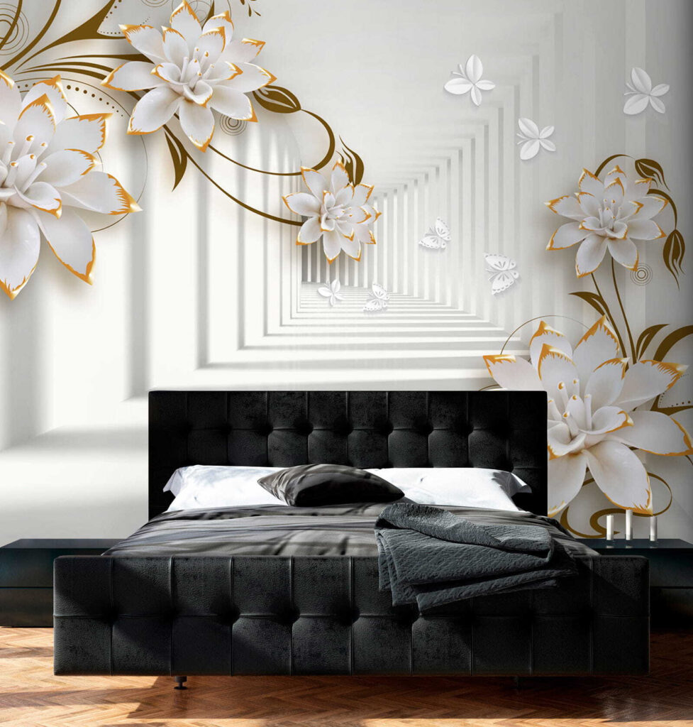 Flores en un pasillo — interior 2